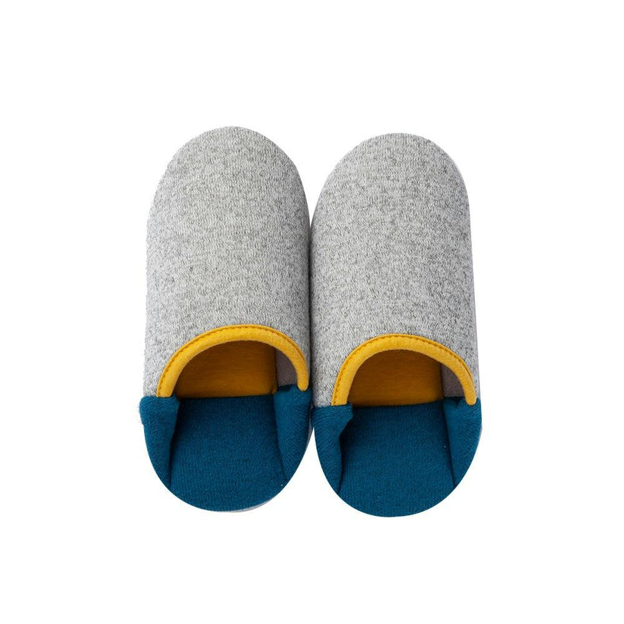 Kids slippers, grey, 19-21cm