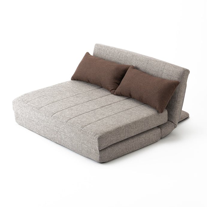 Reclining mattress sofa that is hard to collapse