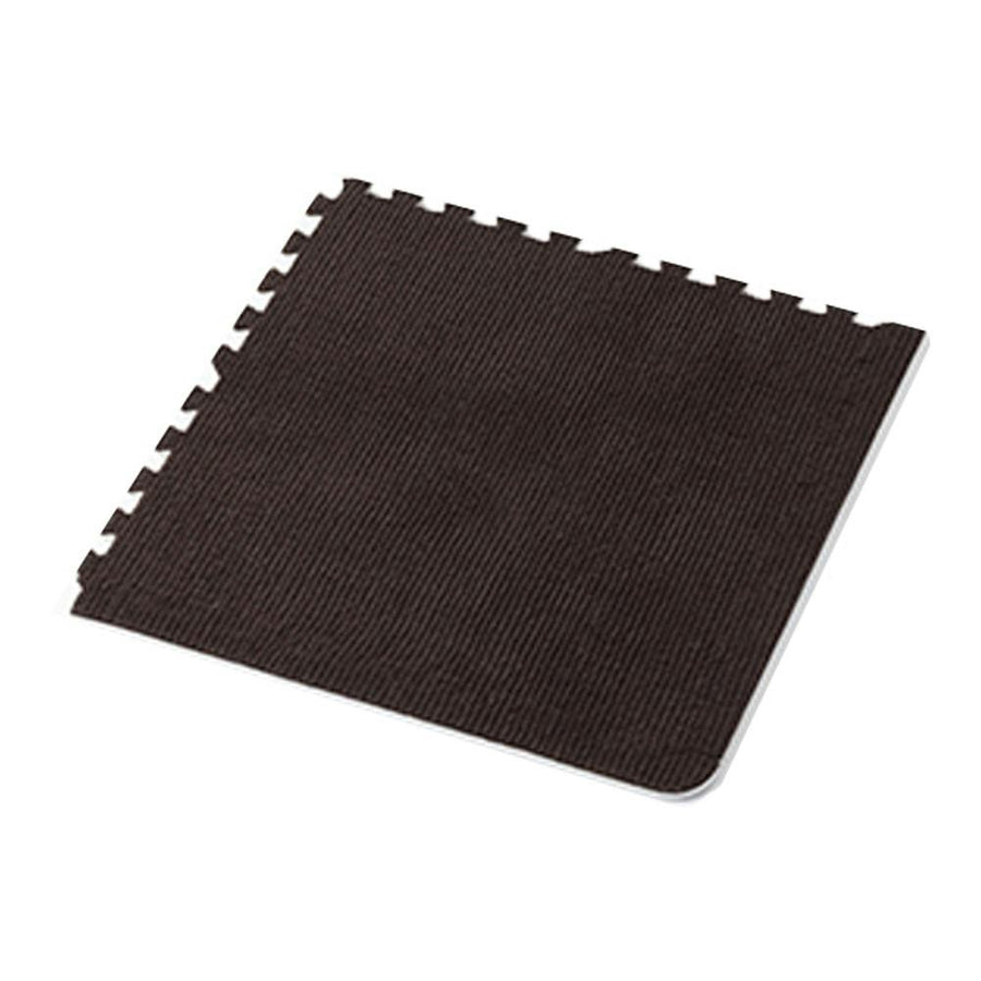 Bordered joint punch mat, brown, 29.5 x 29.5 cm, set of 9