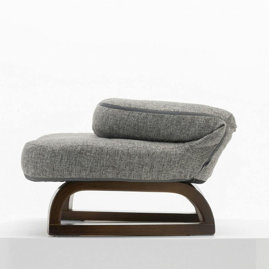 Agura Zaisu (Cross-legged Chair) Gray