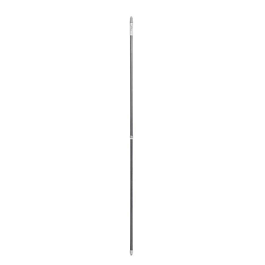 Jointed stainless steel extendable clothesline pole 3.8m