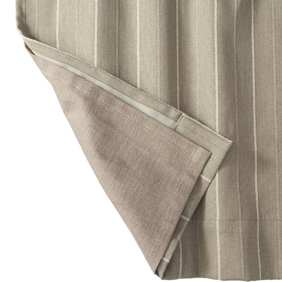 Lined curtain that blocks sunlight, sound, heat and cold 105 x 195 cm 1 piece