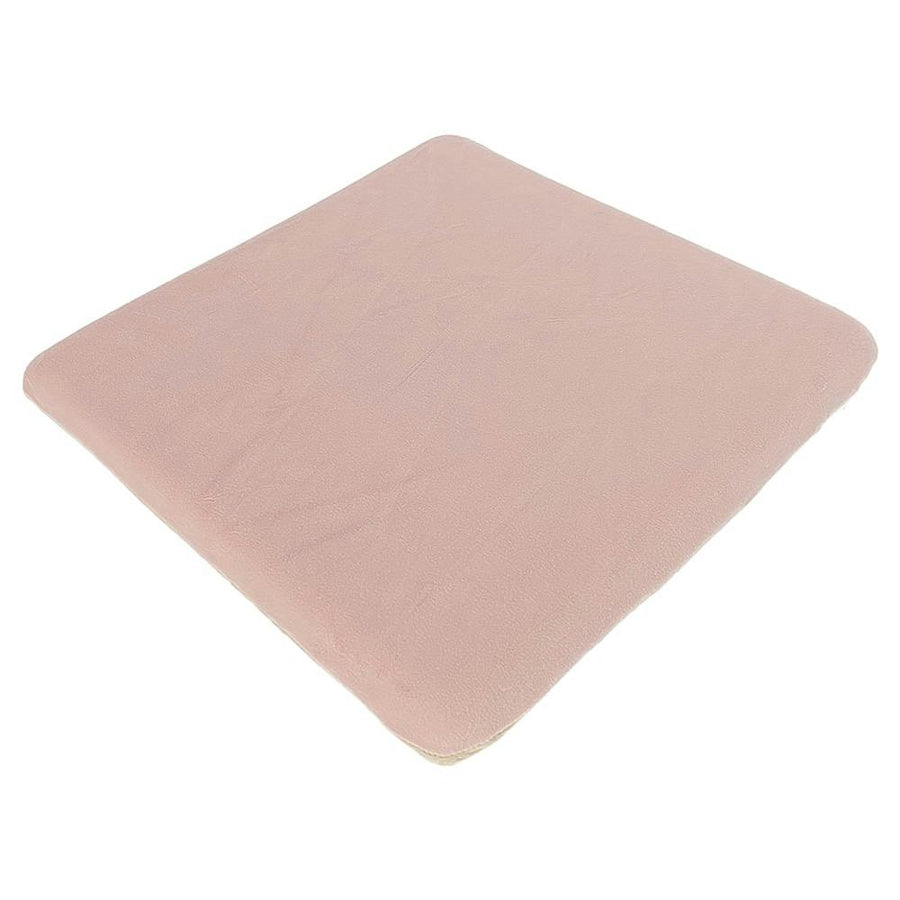 Memory Foam Seat Cushion Beige/Pink 40x40cm