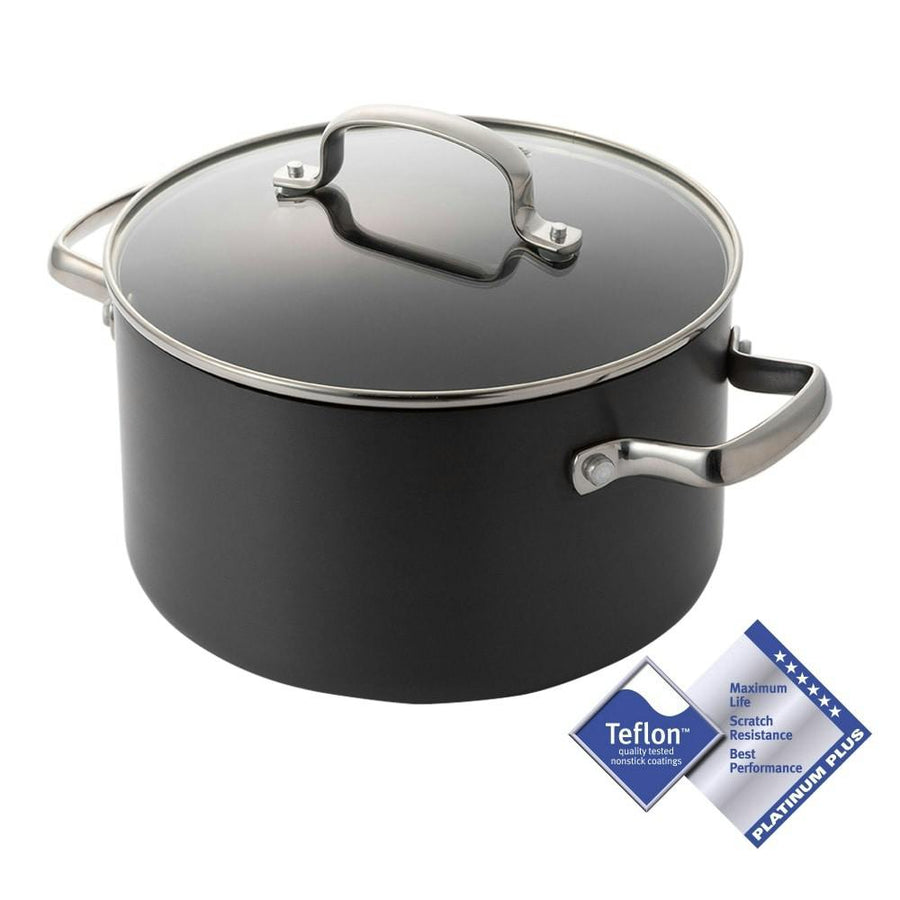 Non-stick half saucepan 22cm