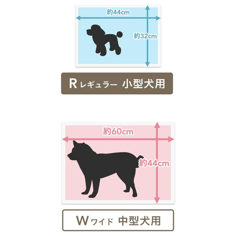 カインズ 両面吸収ペットシーツ ワイド 36枚 約44×60cm 小型犬約3～4回分 ふちから漏れたおしっこを裏面で吸収