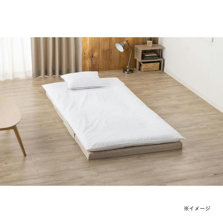 Antibacterial, deodorizing, dust mite resistant, waterproof, 100% cotton, thick and durable futon cover, single long, 105 x 215 cm *Cover only