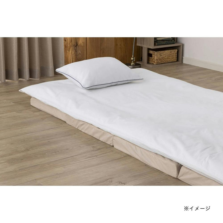 Antibacterial, deodorizing, dust mite resistant, waterproof, 100% cotton, thick and durable futon cover, single long, 105 x 215 cm *Cover only