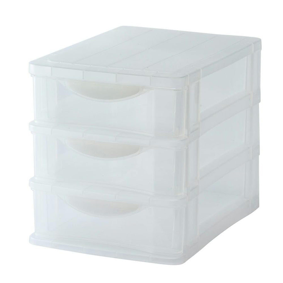 Small item drawer case, shallow type, 3 tiers, A5