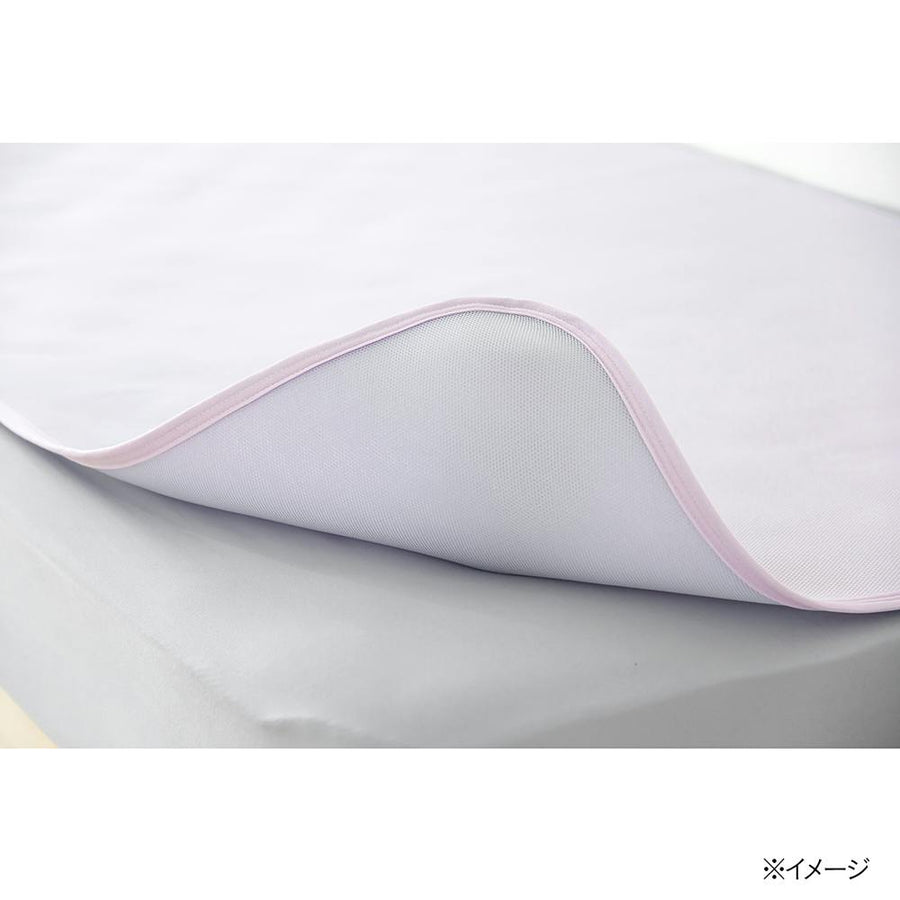 Sweat-absorbing and quick-drying mattress pad Pitapa Purple Double 140cm x 200cm