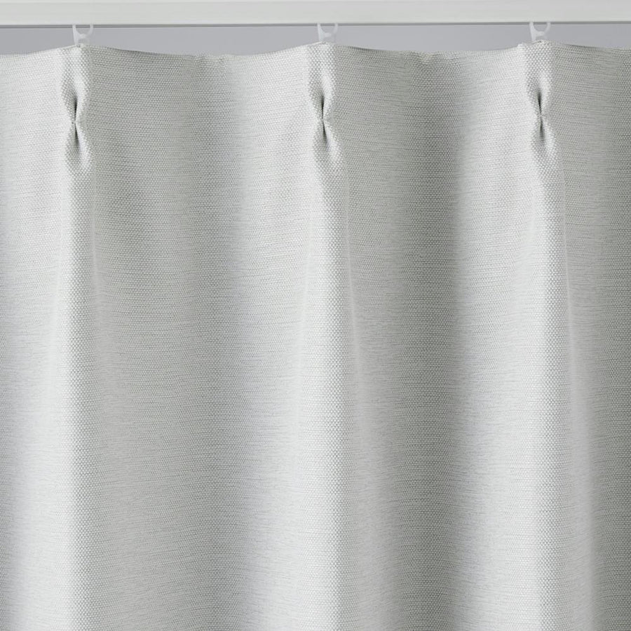 Light-colored blackout curtains, normal, white, 100 x 178 cm, set of 2