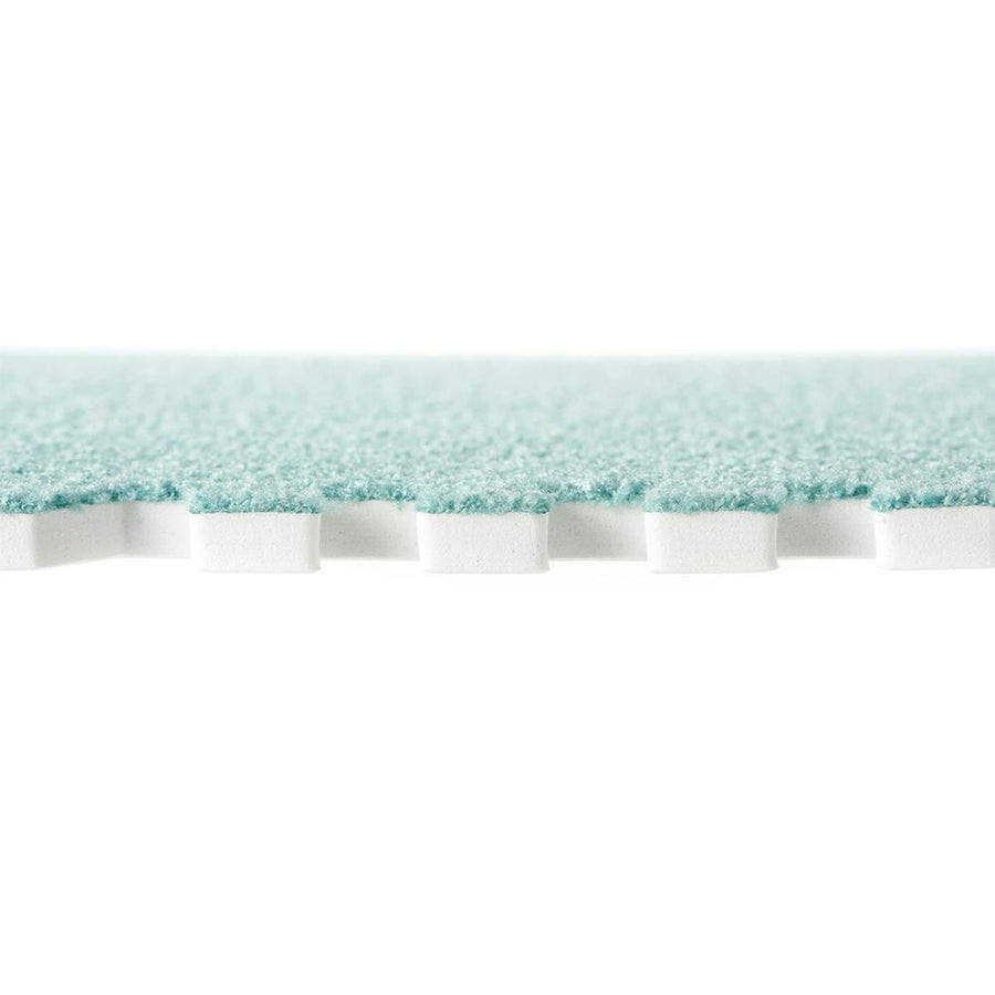 &amp;Pet Antibacterial and Deodorizing Joint Mat with Edges, Blue, 30.5 x 30.5 cm, Set of 9