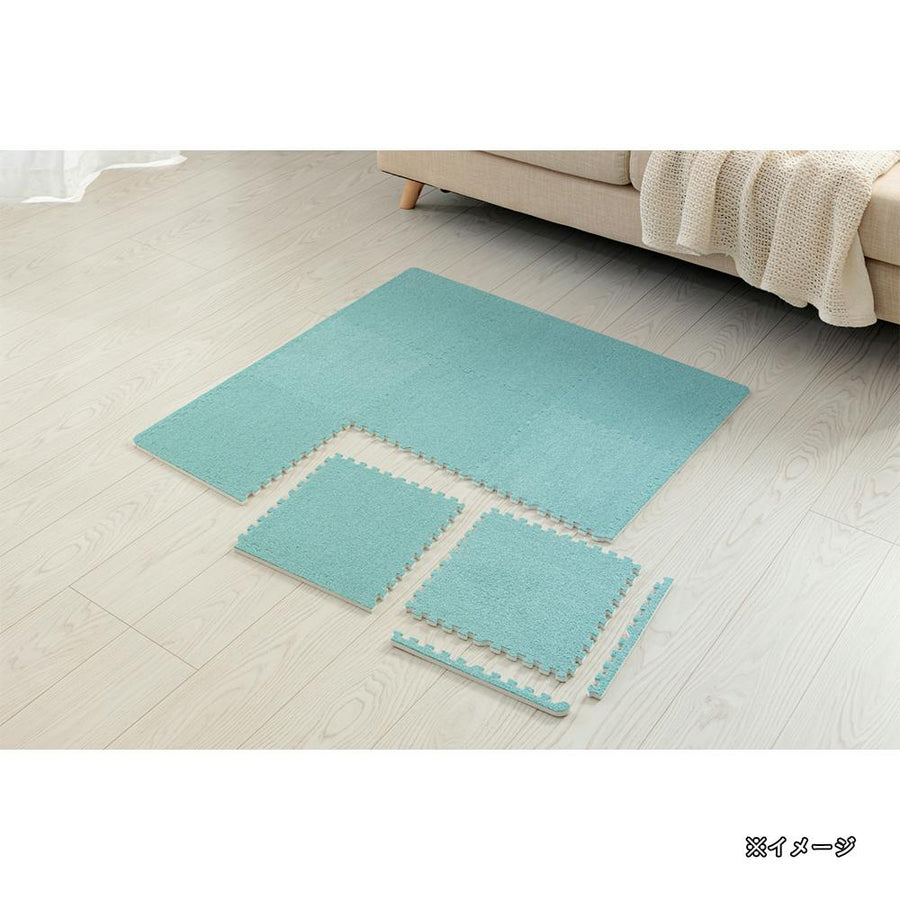 &amp;Pet Antibacterial and Deodorizing Joint Mat with Edges, Blue, 30.5 x 30.5 cm, Set of 9