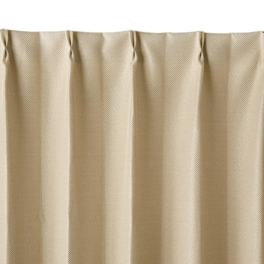 Blackout and heat-shielding Paste Beige 100 x 135 cm Set of 4 curtains