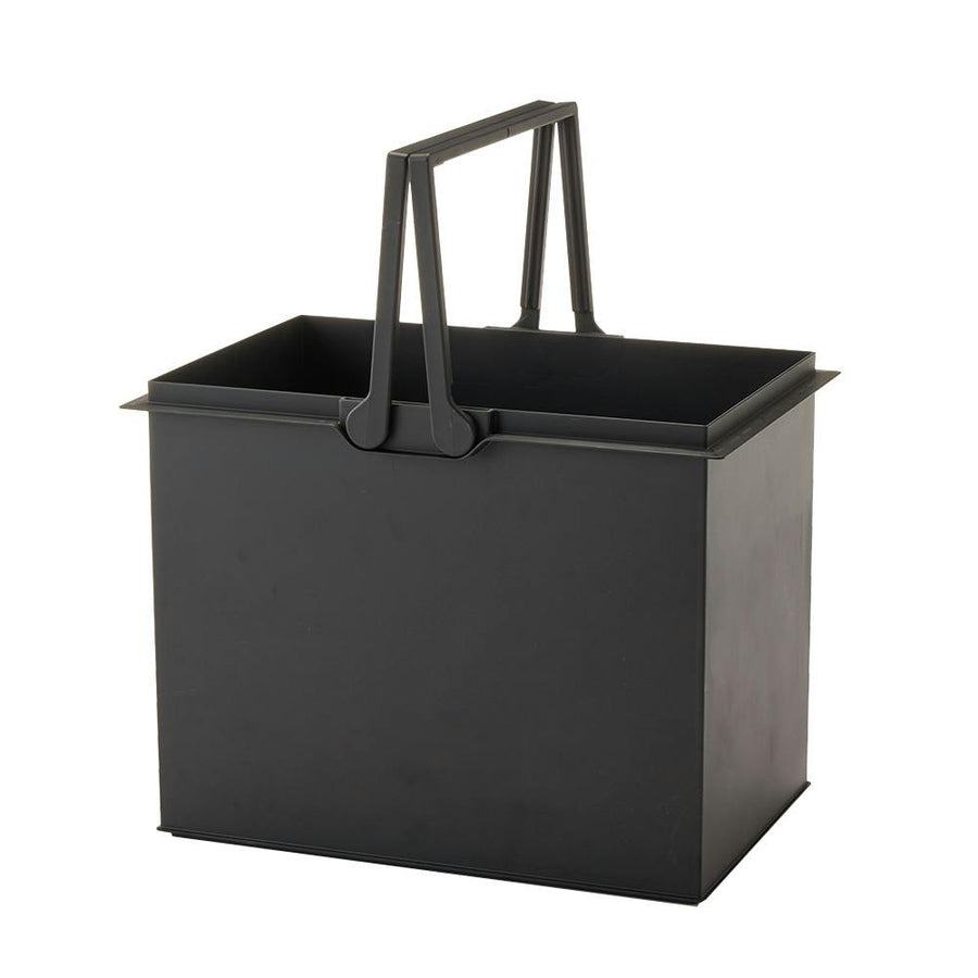 storagebox container with handle black 42×28×32cm