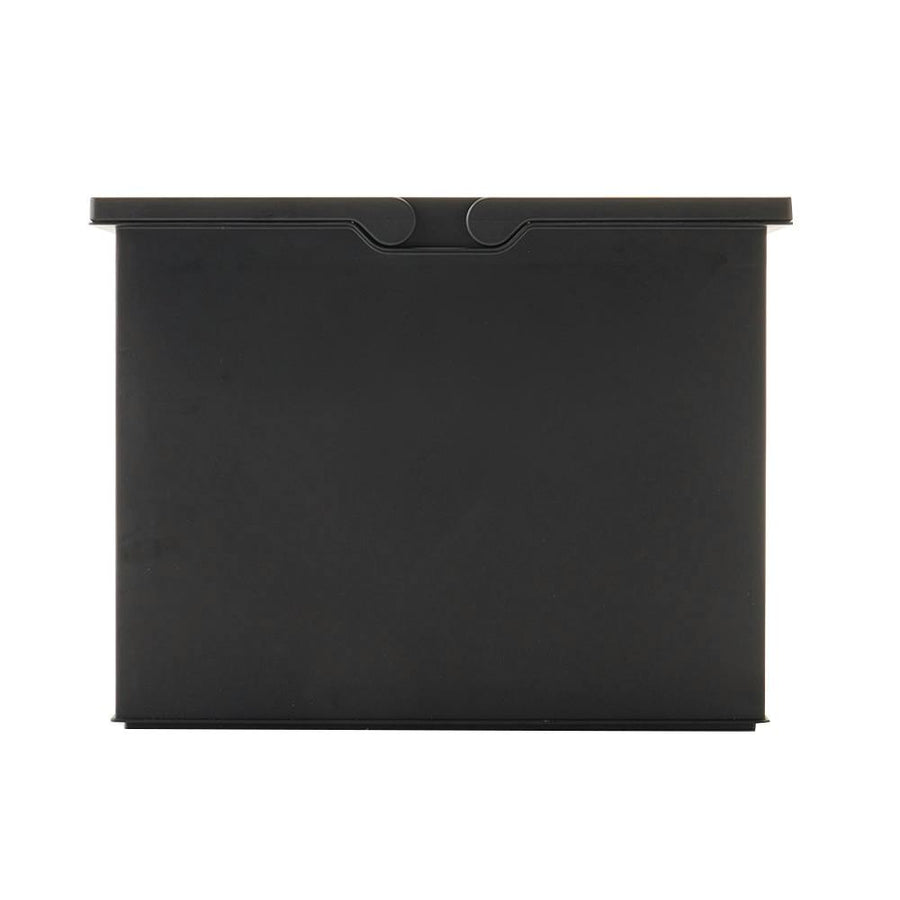 storagebox container with handle black 42×28×32cm