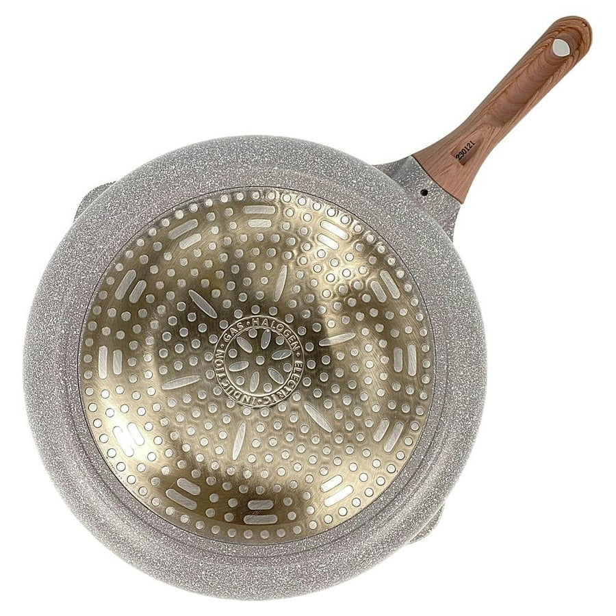 Stone Marble Frying Pan 26cm Pot Shape