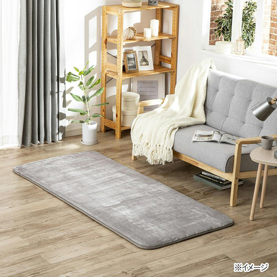 Memory Foam Mini Rug M-fwaat Grey 80 x 180cm