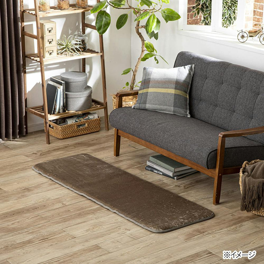 Memory Foam Mini Rug M-fwaat Mocha 50×150cm