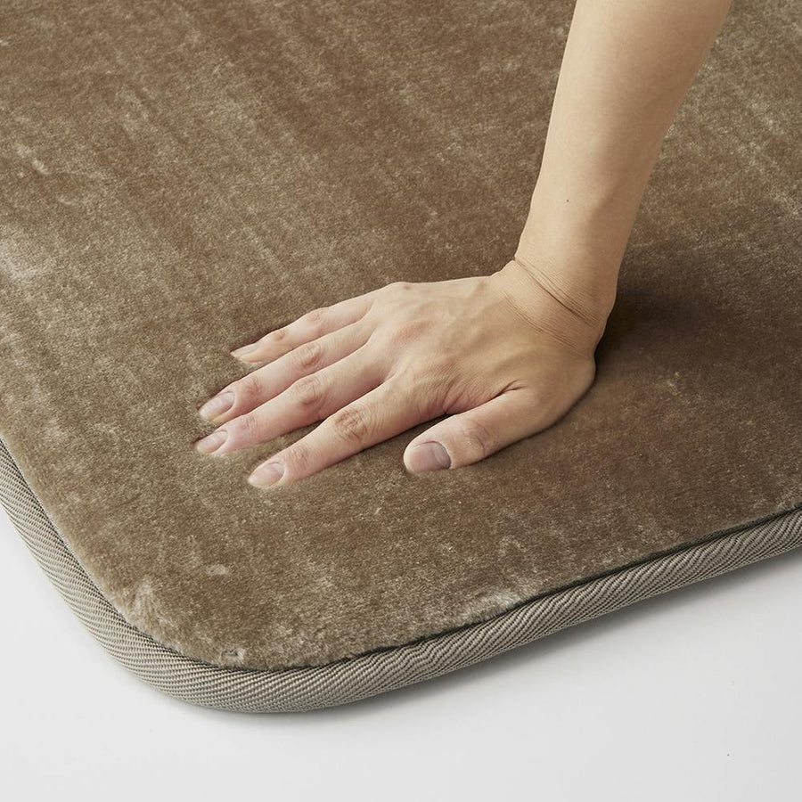 Memory Foam Mini Rug M-fwaat Mocha 50×150cm