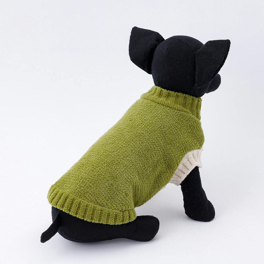 Reflective mall knit cardamom size S pet clothes (dog clothes)