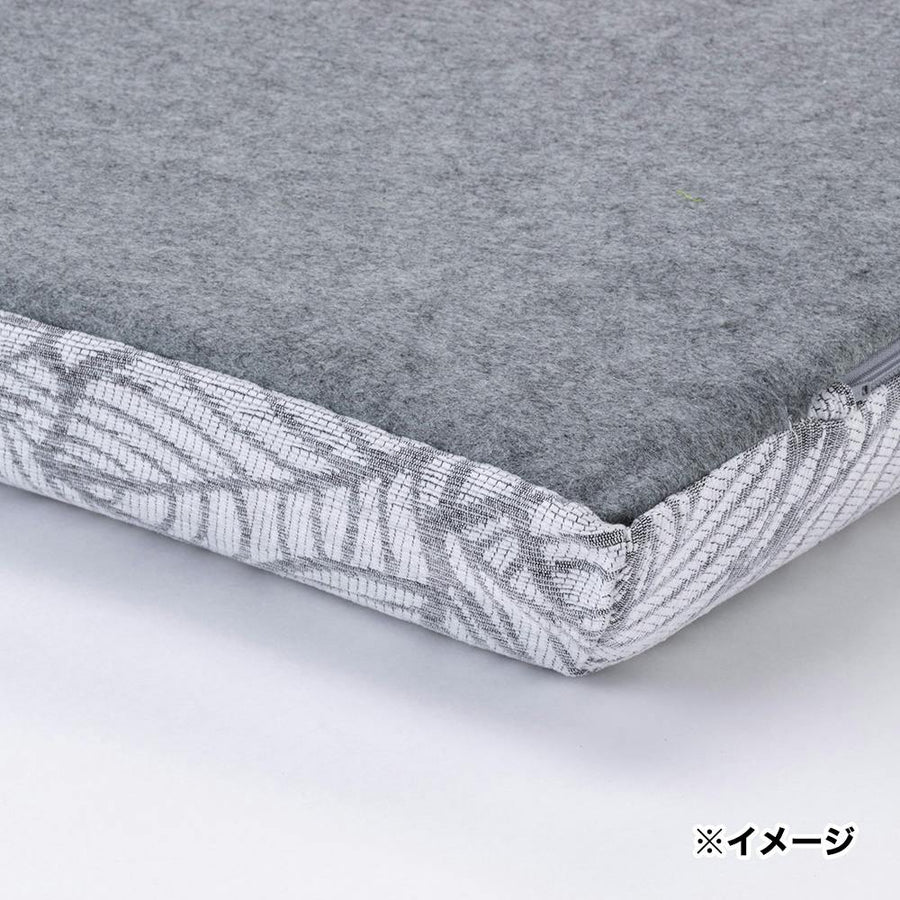 Flatty exclusive cover Leaf gray 68 x 120 cm *Cover only