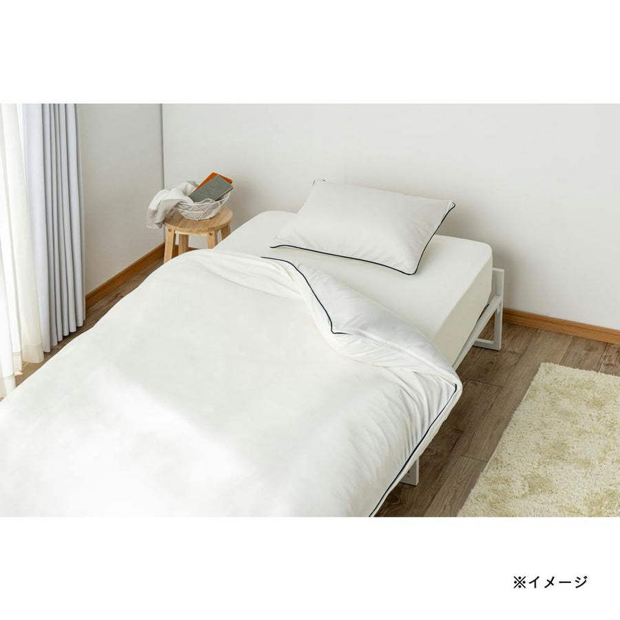 Sweat-absorbing and quick-drying pillow cover, ivory, 43x63cm *Cover only