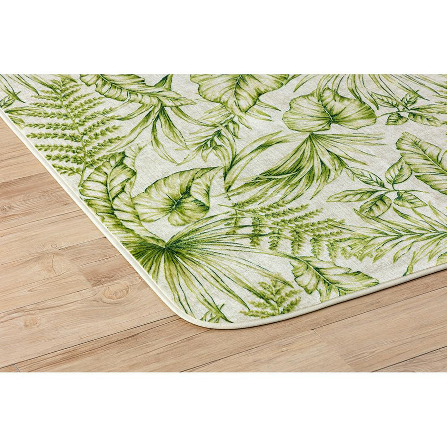 Washable compact rug Leaf 190 x 240 cm