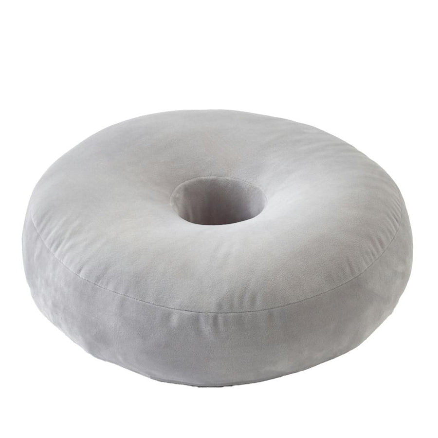 Donut Cushion, Grey