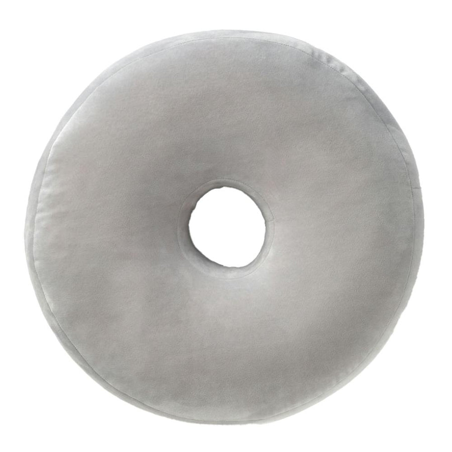 Donut Cushion, Grey