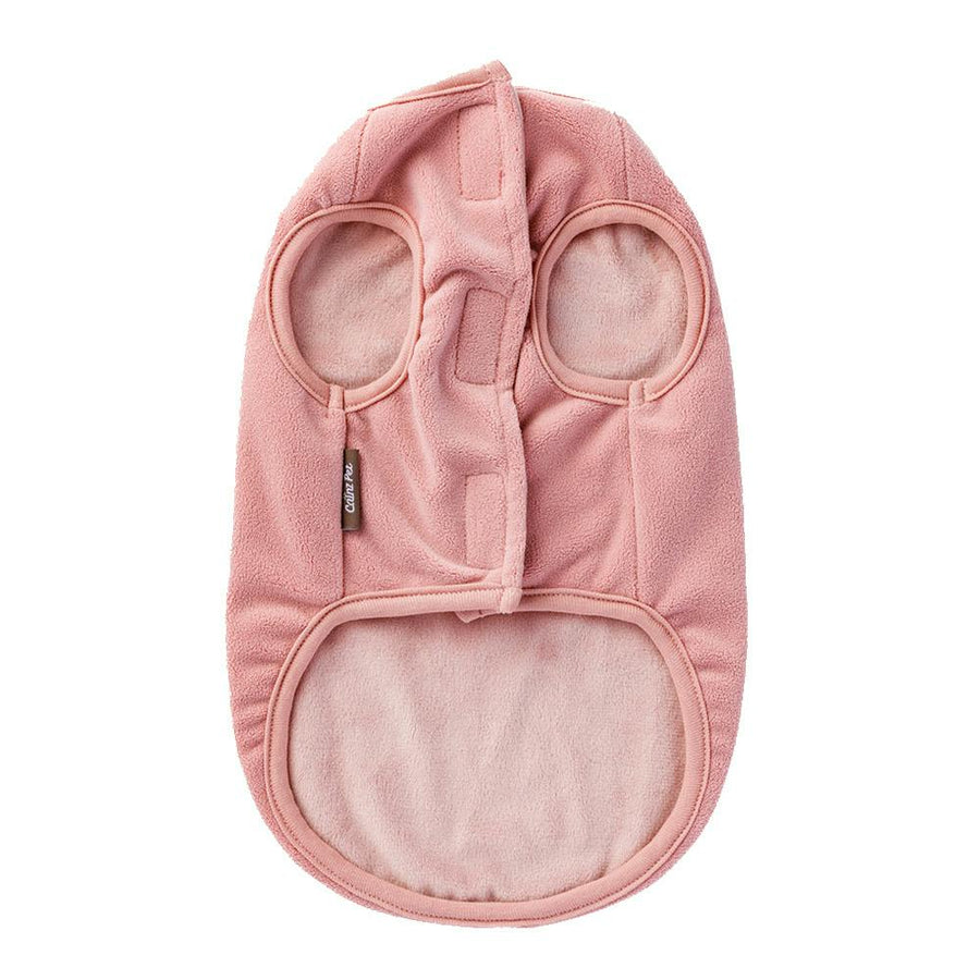 Fleece-lined cut-and-sew, pink, size S, pet clothes (dog clothes)