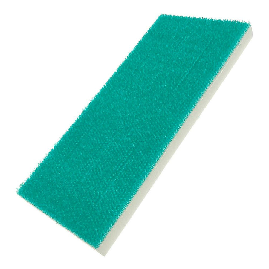 Replacement telescopic bath brush for washing ceilings and floors with a sheet