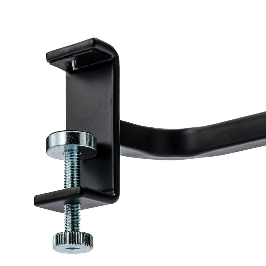 Easy to install, for door frames and lintels, indoor clothes drying hanger bar, black