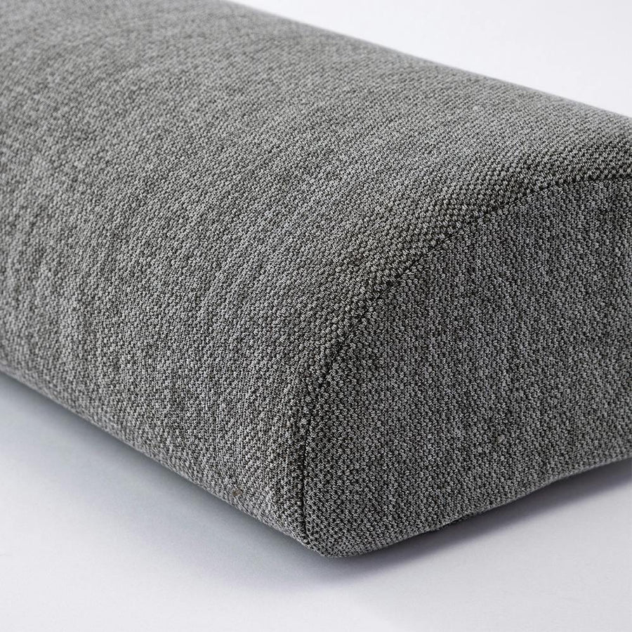 Lumbar support cushion, grey