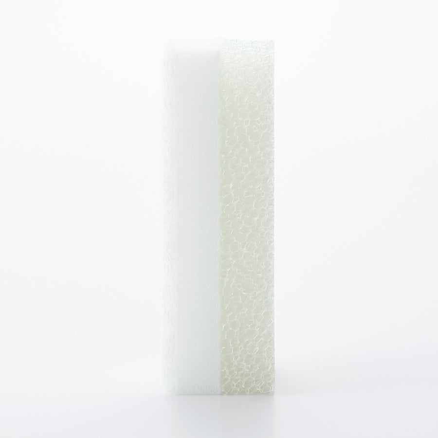 Urethane foam three-layer bath sponge