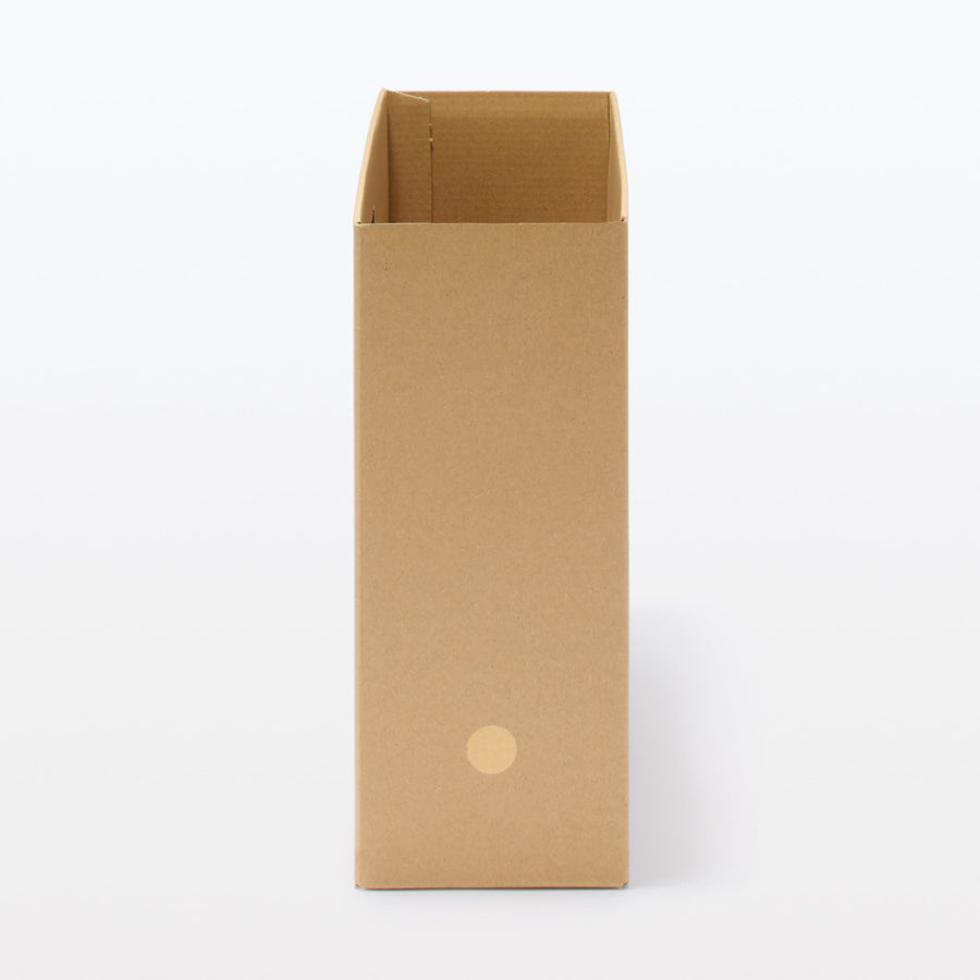 One-touch assembly of cardboard file boxes - set of 5