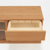 無印良品(MUJI) 木製AVラック・ウォールナット材 幅110cm - MIRUMU