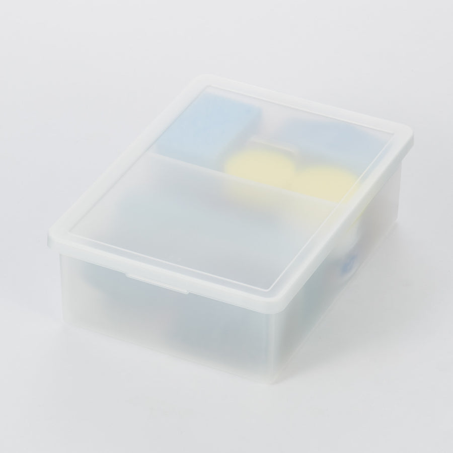 Polypropylene Storage Box Wide Lid