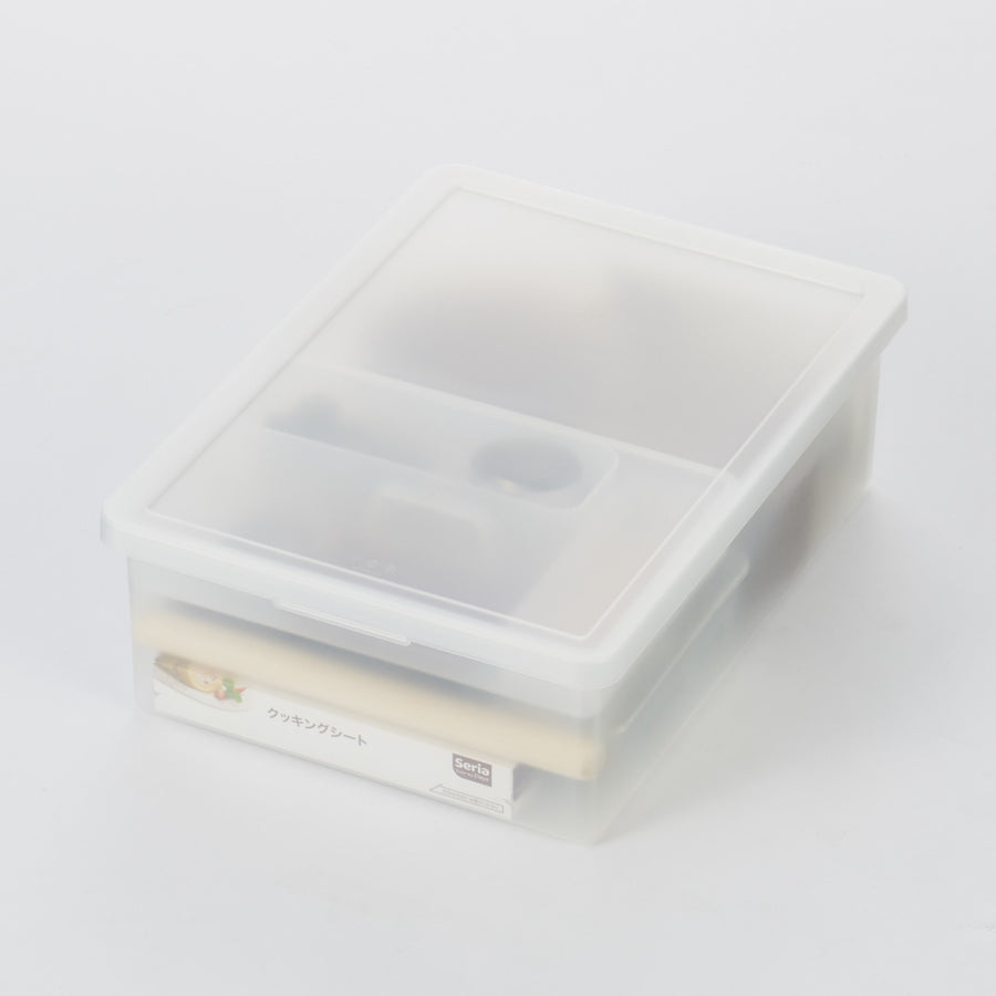 Polypropylene Storage Box Wide Lid