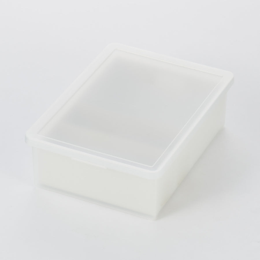 Polypropylene Storage Box Wide Lid