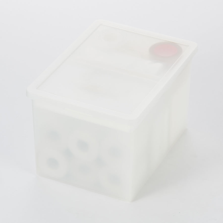 Polypropylene Storage Box Wide Lid