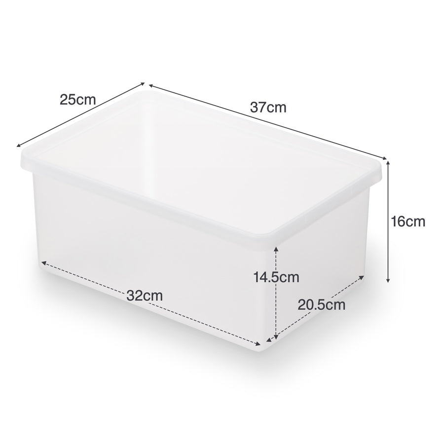 Polypropylene Storage Box, Medium