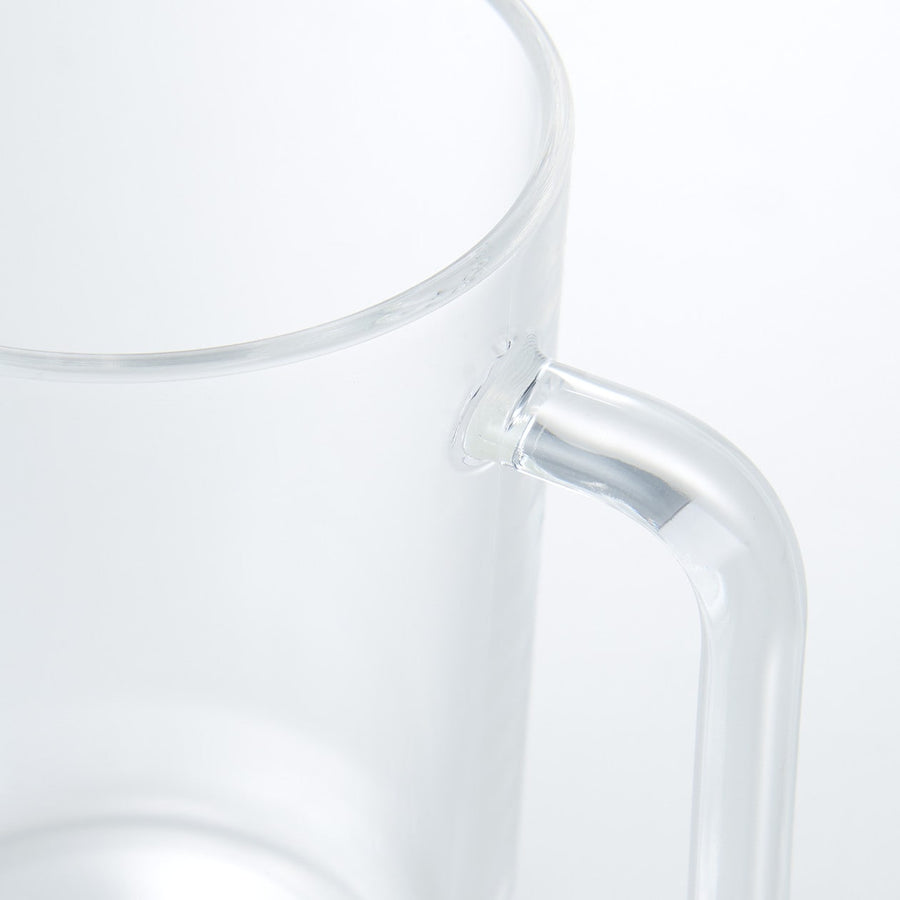 Acrylic cup with handle