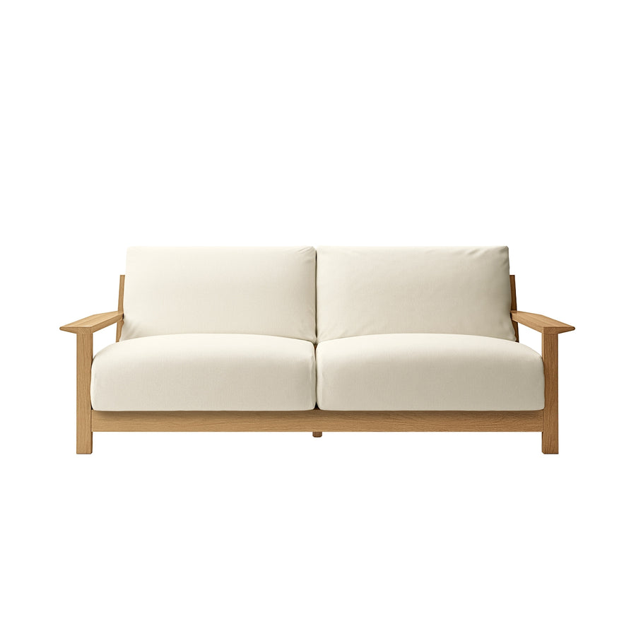 Sofa body: wooden frame, washed cotton canvas cover