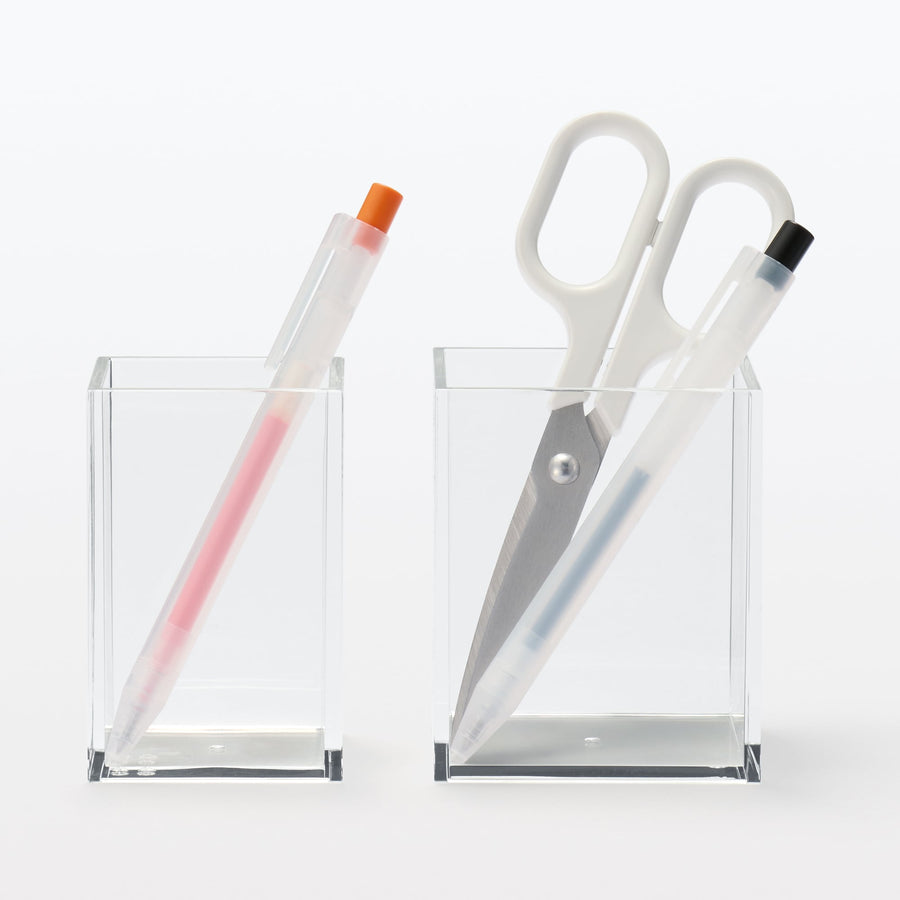 Acrylic pen stand, small