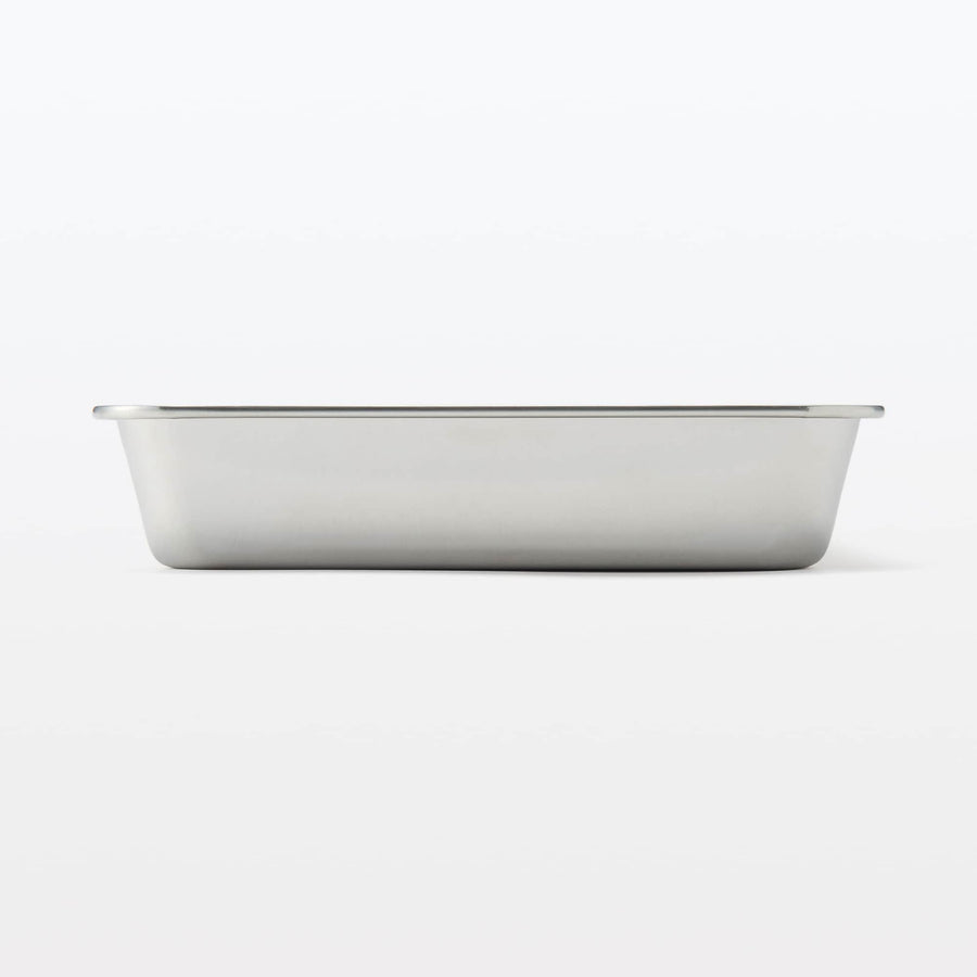 Stainless steel tray 26.5 x 20.5 cm