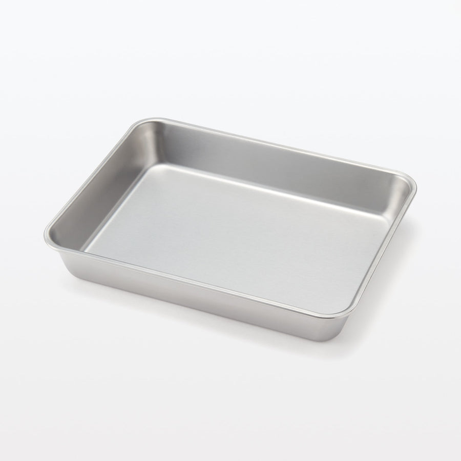 Stainless steel tray 26.5 x 20.5 cm