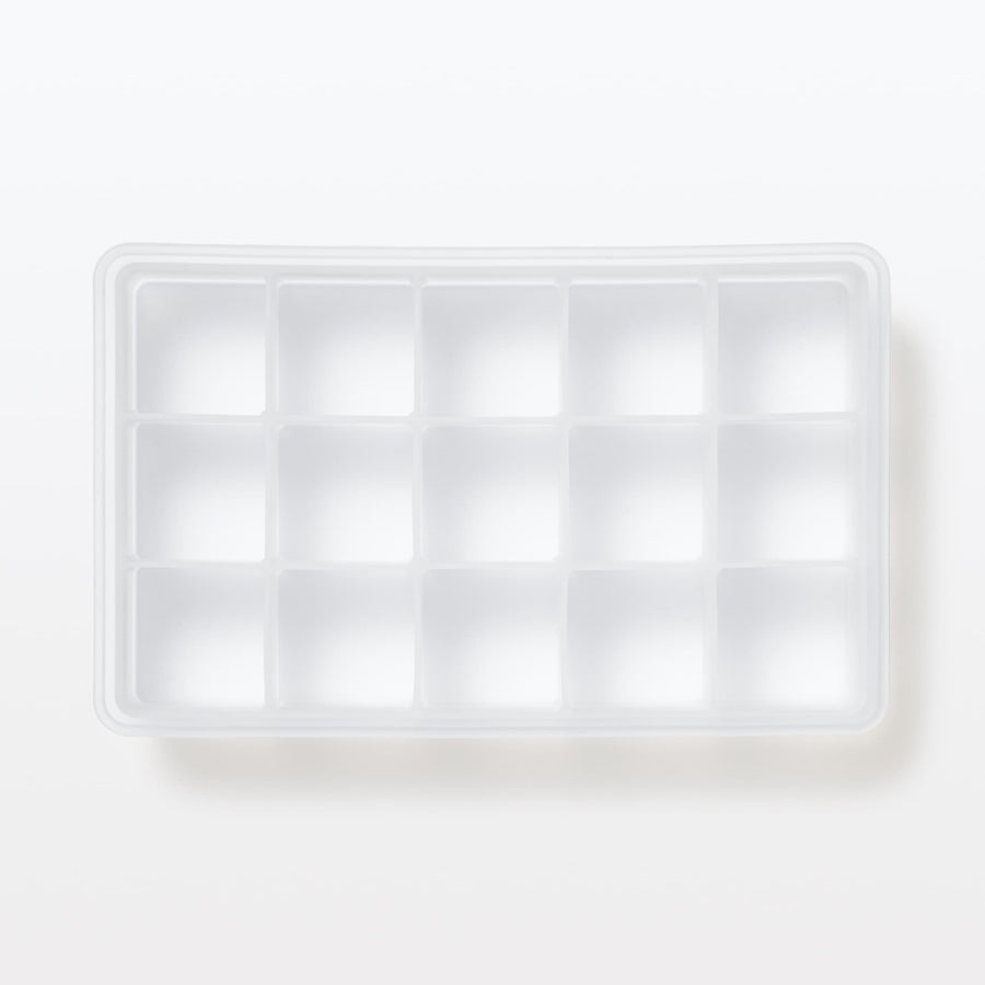 Silicone square ice cube maker