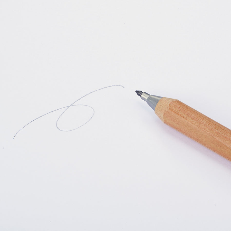 Wooden shaft 2mm lead mechanical pencil