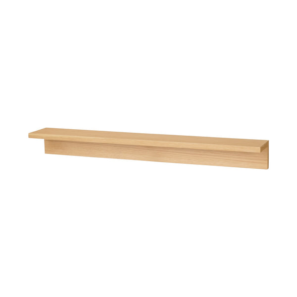 Wall-mounted furniture shelf, oak, width 88cm