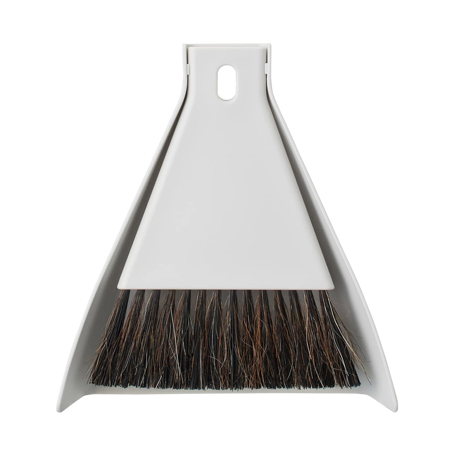 Tabletop broom with dustpan